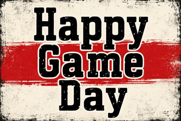 Happy Game Day: A Typeface Forged in the Stadium