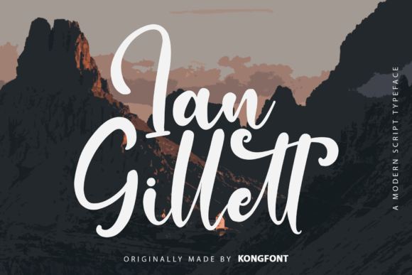 Ian Gillett: The Playful Script Font for Modern Brands