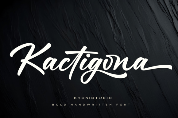 Kactigona: The Bold Handwritten Font for Maximum Impact