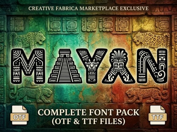 Mayan Font: Unlocking Ancient Artistry for Modern Design