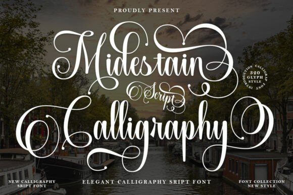 Midestain Calligraphy: Where Elegance Meets Everyday Design