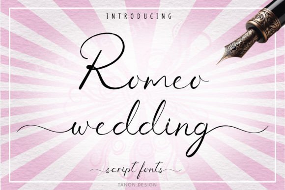 Romeo Wedding: A Handwritten Font for Authentic Design