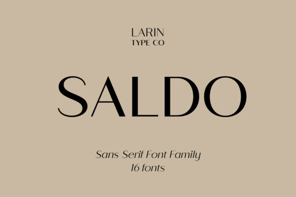 Saldo: The Modern Sans-Serif for Professional, Readable Design