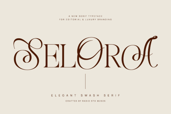Where Calligraphic Elegance Meets Modern Design: The Selora Typeface