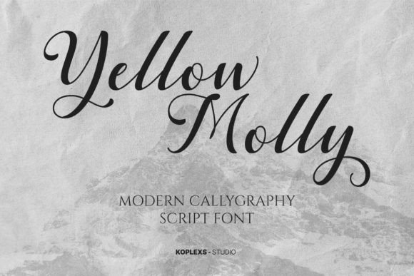 Yellow Molly: A Handwritten Font That Adds a Touch of Luxury
